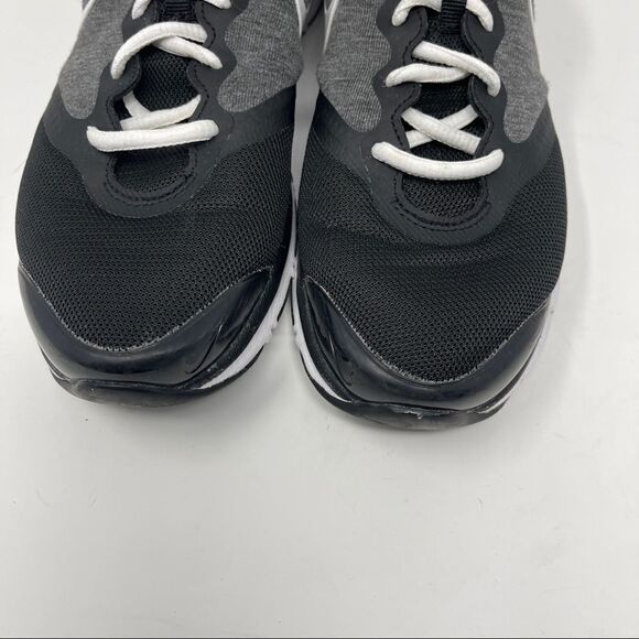 NIKE Women’s Size 7 Training Shoes 653543-001 Black Gray White Lightweight - Picture 2 of 13